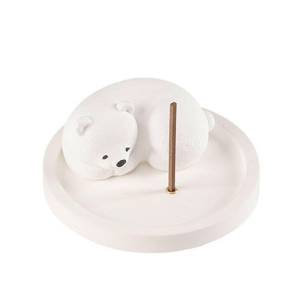 Polar bear incense stick, white bear,incense stick artifacts